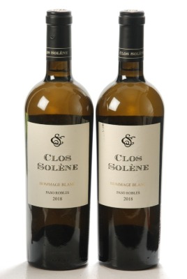 Clos Solene Hommage Blanc 2018 Paso Robles 2 Bts