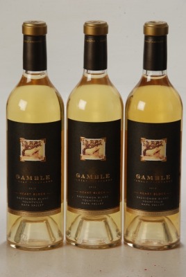 Gamble Heart Block Sauvignon Blanc 2012 Napa Valley 3 Bts