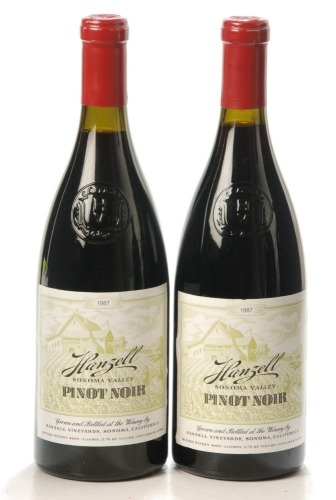 Hanzell Pinot Noir 1987 Sonoma Valley 2 Bts