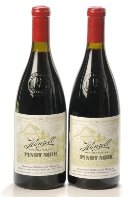 Hanzell Pinot Noir 1987 Sonoma Valley 2 Bts