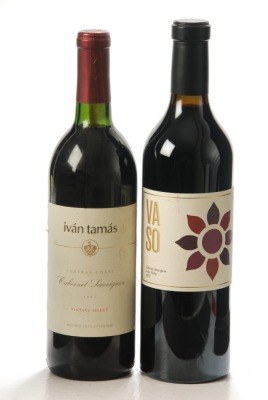 Ivan Tamas Cabernet Sauvignon 1995 Central Coast 1 Bt Vaso Cabernet Sauvignon 2013 Napa Valley Above 2 Bts