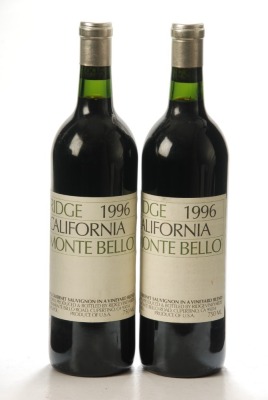 Ridge Monte Bello 1996 2 Bts