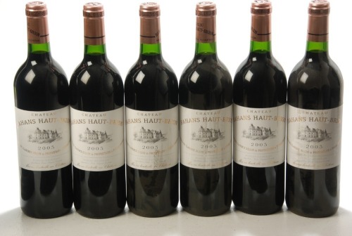 Bahans Haut Brion 2003 Pessac Leognan 6bts