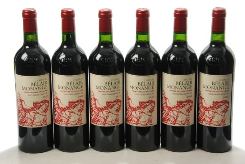 Chateau Belair Monange 2010 Saint Emilion 6bts OWC