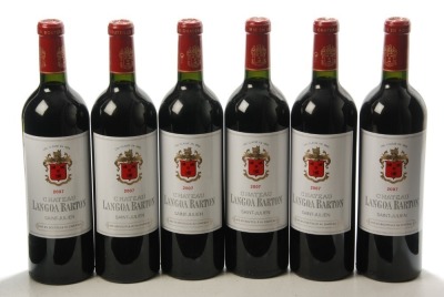 Chateau Langoa Barton 2007 Saint Julien 6bts