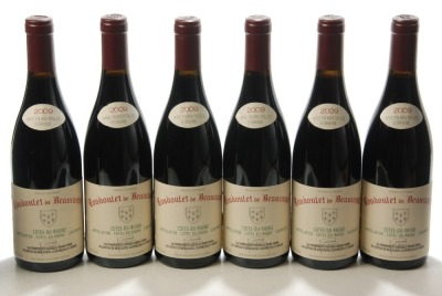 Cotes du Rhone Coudoulet de Beaucastel Rouge 2009 6bts