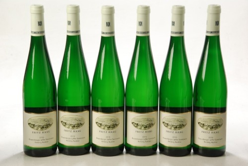 Brauneberger Juffer Auslese Fritz Haag 2016 Mosel 6 bts In Bond