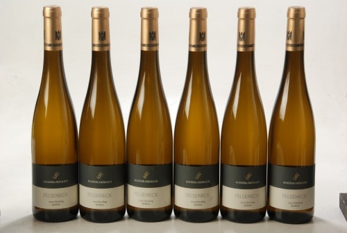 Felseneck Spatlese GK Schafer-Frohlich 2015 Mosel 6 bts In Bond