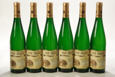 Graacher Domprobst Spatlese 5 Willi Schaefer 2017 Mosel 6 bts In Bond