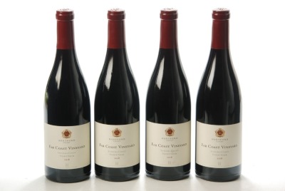 Hartford Court Far Coast vineyard Pinot Noir 2018 Sonoma Coast 4 bts In Bond