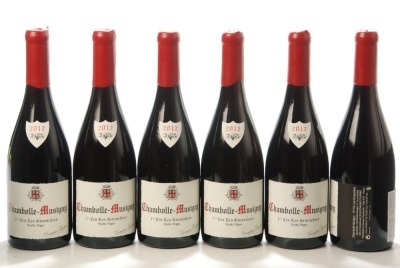 Chambolle Musigny 1er Cru Gruenchers 2012 Domaine Fourrier 6bts OCC In Bond