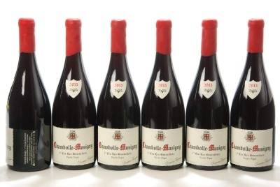 Chambolle Musigny 1er Cru Gruenchers 2015 Domaine Fourrier 6bts OCC In Bond