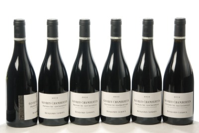 Gevrey Chambertin 1er Cru Champeaux 2012 Domaine Benjamin Leroux 6bts OCC In Bond