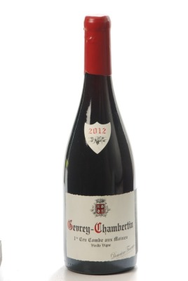 Gevrey Chambertin 1er Cru Combe aux Moines 2012 Domaine Fourrier 1 bt In Bond