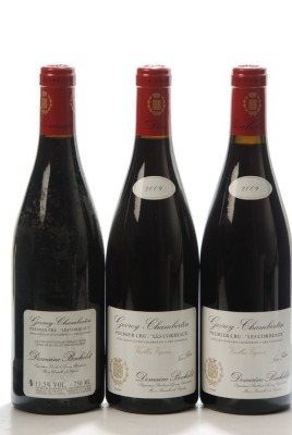 Gevrey Chambertin 1er Cru Corbeaux Vieilles Vignes 2009 Domaine Denis Bachelet 3bts In Bond