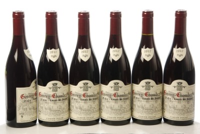 Gevrey Chambertin 1er Cru Lavaux St Jacques 2017 Domaine Claude Dugat 6bts OCC In Bond