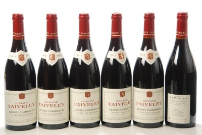 Gevrey Chambertin 1er Cru Les Cazetiers 2013 Domaine Faiveley 6bts OCC In Bond
