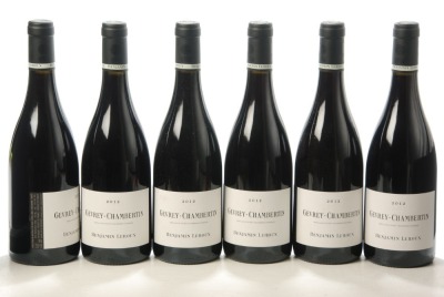 Gevrey Chambertin 2012 Domaine Benjamin Leroux 6bts OCC In Bond