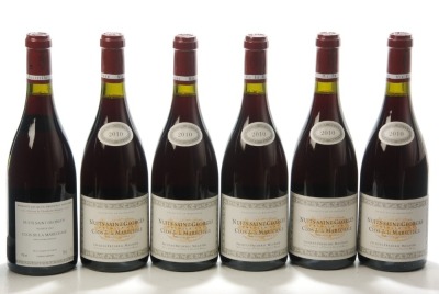 Nuits Saint Georges 1er Cru Marechale 2010 Domaine Jacques Frederic Mugnier 6bts OCC In Bond