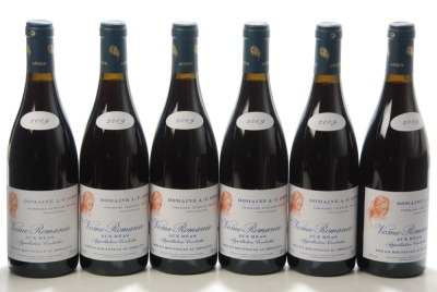 Vosne Romanee Reas 2009 Domaine Anne Francoise Gros 6bts OCCIn Bond
