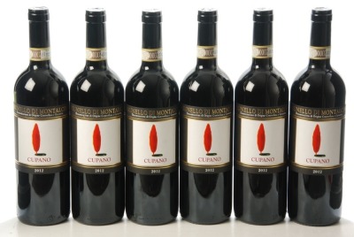 Brunello di Montalcino 2012 Cupano 6bts