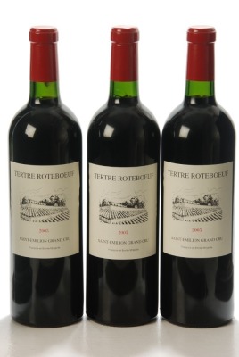 Chateau Tertre Roteboeuf 2005 Saint Emilion Grand Cru 3bts In Bond