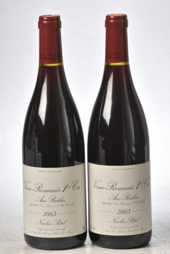 Vosne Romanee 1er Cru Les Brulees 2005 Nicolas Potel 2 bts In Bond