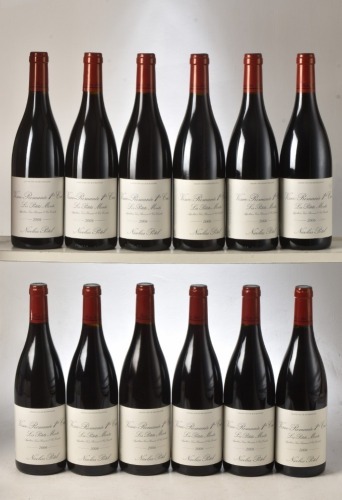 Vosne Romanee 1er Cru Les Petits Monts 2006 Nicolas Potel 12 bts OCC In Bond