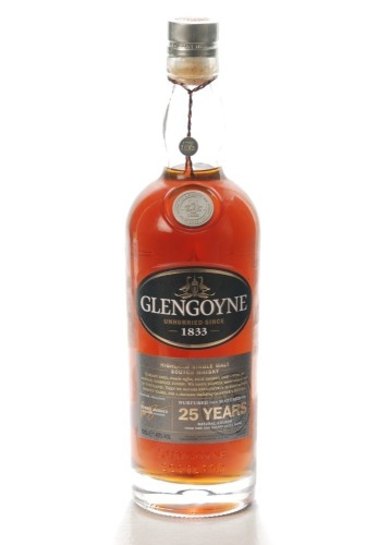 Glengoyne Single Malt Whisky 25 Year NV 70cl bt In Bond
