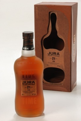 Jura Tide Single Malt Whisky 21 Year in Display Box NV 70cl bt In Bond