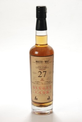 Littlemill Distillery Single Cask Single Malt Whisky 27 Year (MoM) 47.2% NV 70cl bt In Bond