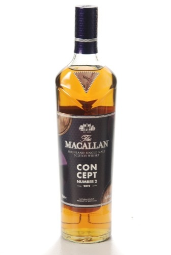 The Macallan Concept No 2 Single Malt Whisky 40% 2019 70cl bt In Bond