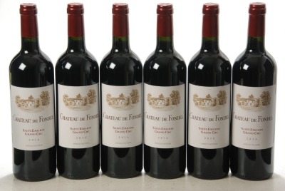 Château de Fonbel 2016 Saint Emilion 6 Bts In Bond