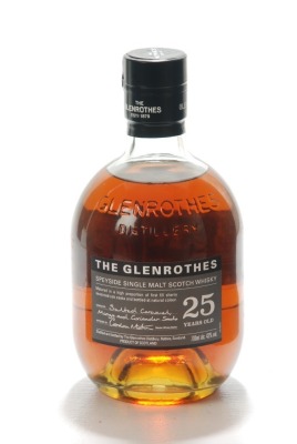 The Glenrothes Speyside Single Malt Whisky 25 Year 43% NV 70cl bt In Bond