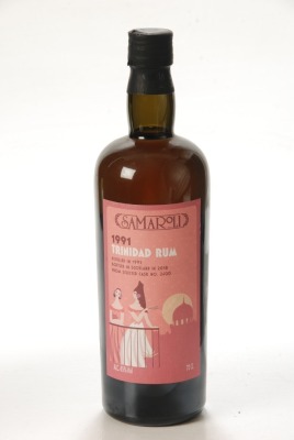 Samaroli Trinidad Rum 1991 bottled 2018 cask 2400 45% 70cl bt In Bond