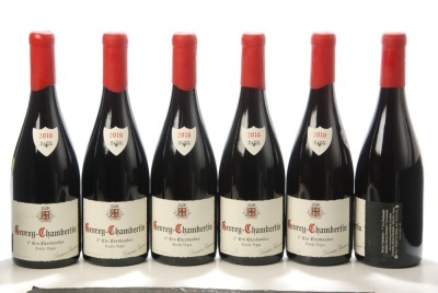 Gevrey Chambertin 1er Cru Les Cherbaudes 2017 Domaine Fourrier 6bts OCC IN BOND