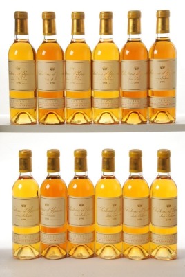 Chateau d' Yquem 1998 Sauternes 12 hf bts In Bond