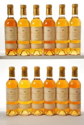 Chateau d' Yquem 1998 Sauternes 12 hf bts In Bond