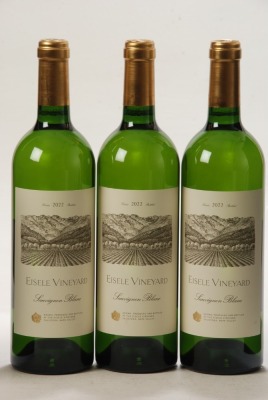 Eisele Sauvignon Blanc 2022 Napa Valley 3 Bts In Bond