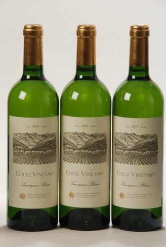 Eisele Sauvignon Blanc 2022 Napa Valley 3 Bts In Bond