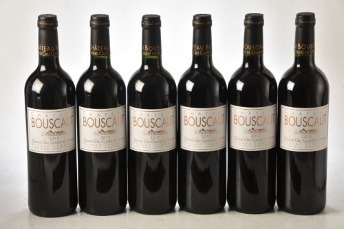 Chateau Bouscaut 2012 Pessac Leognan 6 bts OWC