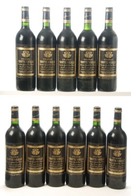 Chateau Trotte Vieille Premier Grand Cru Classe 2000 Saint Emilion Grand Cru 11 Bts OWC