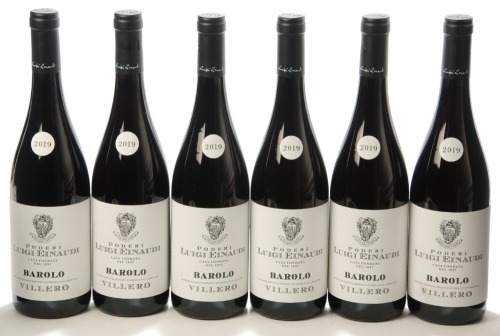 Barolo Villero 2019 Luigi Einaudi 6 Bts OCC In Bond