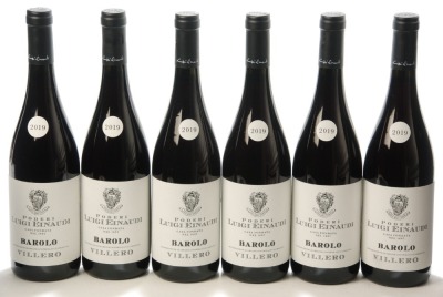 Barolo Villero 2019 Luigi Einaudi 6 Bts OCC In Bond
