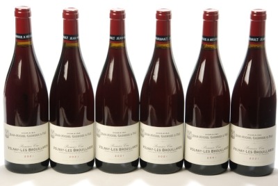 Volnay 1er Cru Les Brouillards 2021 Jean Michel Gaunoux 6 Bts OCC In Bond
