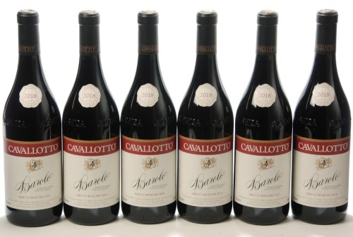 Barolo Bricco Boschis 2018 Cavallotto 6 Bts OCC IN BOND