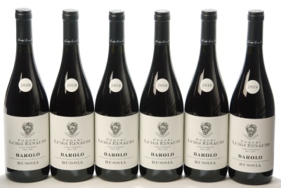 Barolo Bussia 2019 Luigi Einaudi 6 Bts OCC IN BOND