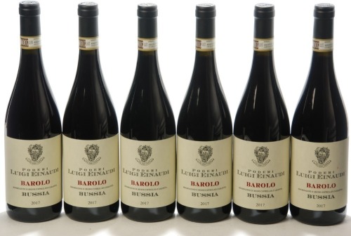 Barolo Bussia 2017 Luigi Einaudi 6 Bts OCC IN BOND