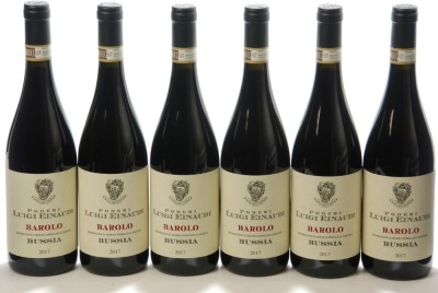 Barolo Bussia 2017 Luigi Einaudi 6 Bts OCC IN BOND