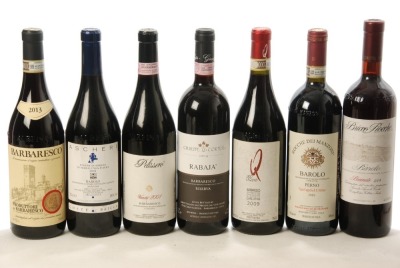 Barbaresco Riserva Rabaja Giuseppe Cortese 2004 1 Bt Barbaresco Vanotu Giorgio Pelissero 2001 1 Bt Barbaresco Produttori del Barbaresco 2013 1 Bt Barbaresco Gallina Ugo Lequio 2009 1 Bt Barolo Matteo Ascheri Sorano Giacomo Ascheri 2001 1 Bt Baro